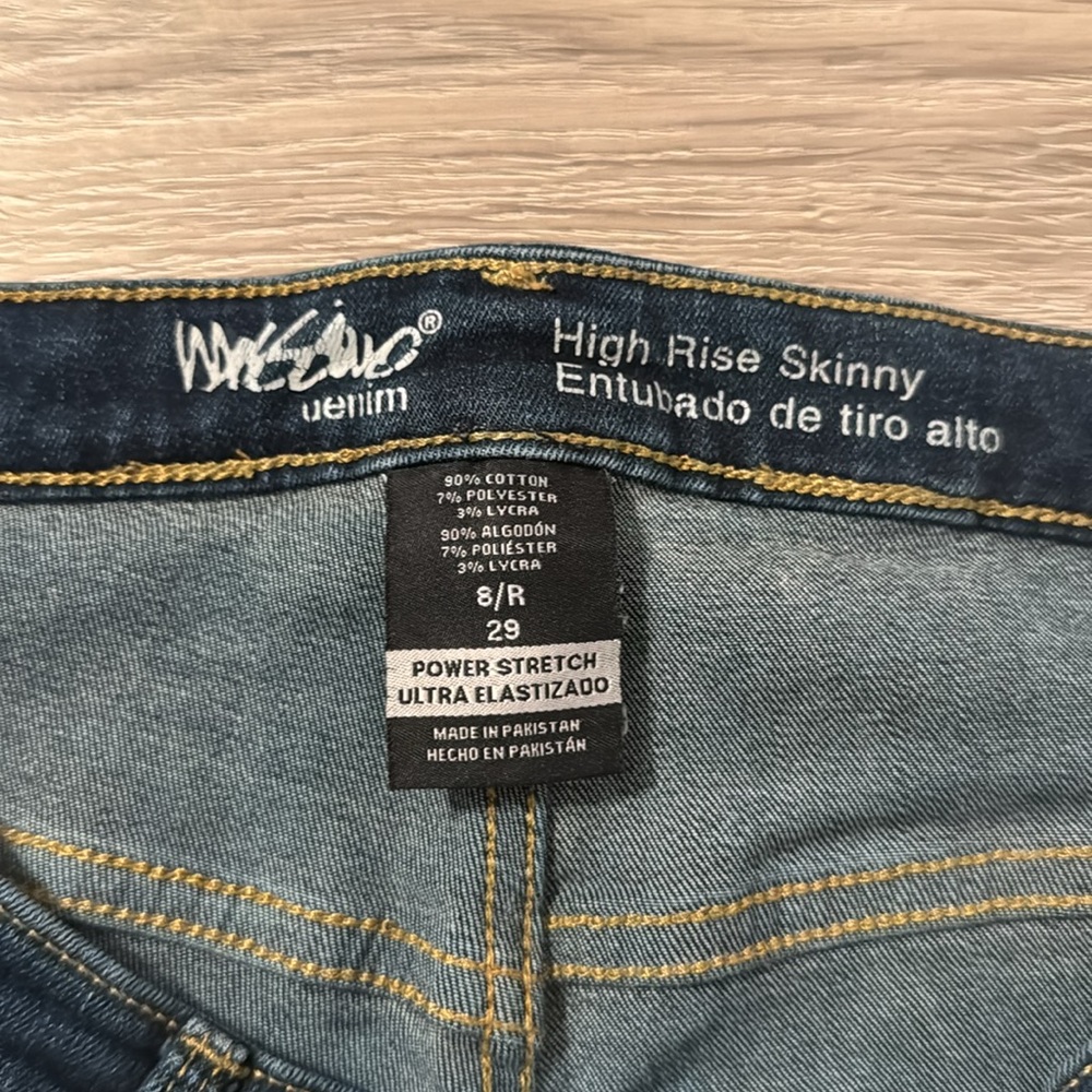 Mossimo High Rise Skinny Jeans - Picture 3 of 3